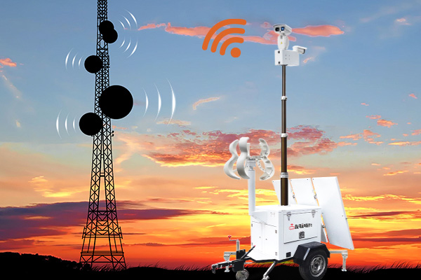 無線自組網移動監控設備